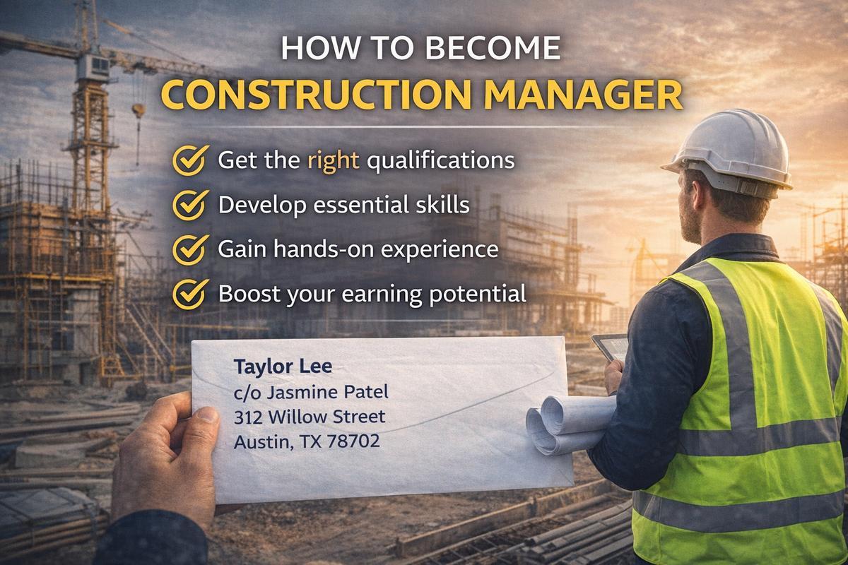 How to Become a Construction Manager: A Step-by-Step Career Guide ...