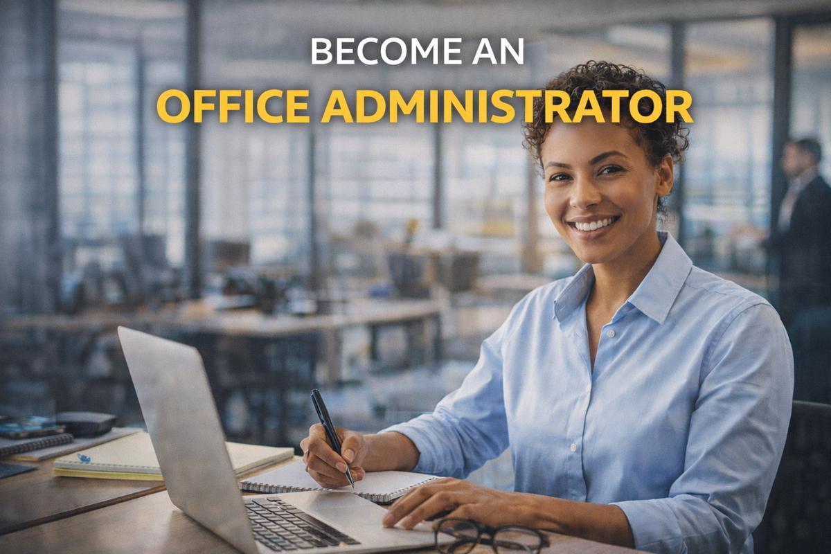 How to Become an Office Administrator: Career Path, Skills, and Salary ...